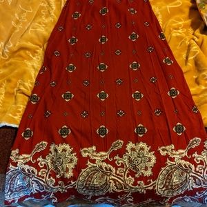 Charlotte Russe Paisley Skirt